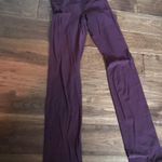 Lululemon Maroon Bootcut Leggings Photo 0