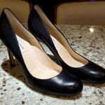LK Bennett “Shilo” Black Leather Heels – NWT Rare Classic Court Pump Size 37 6.5 Photo 0
