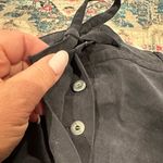 Ann Taylor SILK BLACK WIDE LEG HIGH RISE Women's Drawstring Button fly Pants XS Photo 5