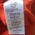 TCM Active Stripe Sleeve 1/4 Zip Pullover | Striped Sleeve 1/4 Zip Pullover Orange Photo 11