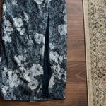 Adrianna Papell  Matelasse Elegant Floral Maxi Dress with Slit Midnight Blue Prom Photo 5