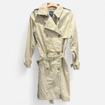Gap Mid Length Cotton Trench Coat XS Classic Minimalist Preppy Belted Photo 1
