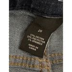 Lane Bryant Shorts Women 20 Blue Dark Wash Denim Girlfriend Cotton Blend Photo 5