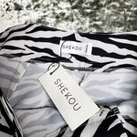 Shekou  Black/White Own It Pants Photo 3