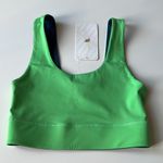 Fabletics Harlow Reversible Medium Impact Sports Bra Blue Green Size S Photo 2