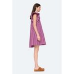 NWT Sea New York Flutter Sleeve Steph Tunic Dress Tiered‎ Ruffle Purple Crocus M Size M Photo 14