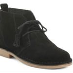 Tommy Bahama  Evert Black Suede Lace Up Bootie 7 Photo 0