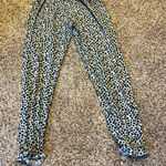 Serra ❤️ Cheetah leopard pajama pants joggers with elastic at ankles Photo 0