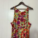 Natural Life  Halle Halter Maxi Dress Floral Boho  Size M Photo 5