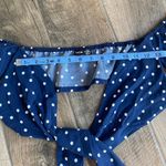 SheIn Front Tie Polka Dot Off-The-Shoulder Crop Top Photo 11