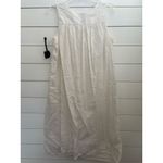 Kim Rogers Intimates Women's L‎ White Sleeveless Chemise Nightgown Size L Photo 3
