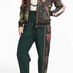 Puma NWT x Liberty Floral Track Pants Wind Breaker Green Gables Size Large Photo 2