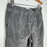 No Boundaries  dark gray corduroy wide leg pants women’s size medium contemporary Photo 2