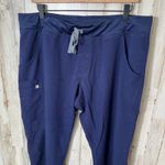 FIGS  Cargo Navy Blue Straight Leg Womens Size XL Petite Photo 1