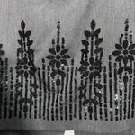 Kelly and Diane Gray Skirt Size 10 Beaded Sequin Embellished Cocktail Party Work Photo 1