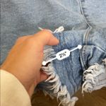 Material Girl  paperbag raw hem denim shorts Photo 3