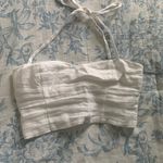 Reformation white halter top Photo 0