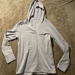 Cuddl Duds  Comfortwear Sweater Womens M  V-Neck Hoodie Small Cloud Gray A368071 Photo 0