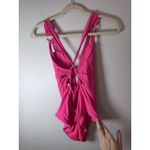 BECCA by Rebecca virtue  Sz S Grapefruit Line In Sand One Piece Swimsuit NWT Photo 4