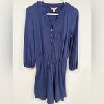 Lilly Pulitzer  Beckett Shirt Dress in Navy Blue – Size XS Photo 3