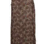 M.H.M. Melissa Harper Women's Brown Black Animal Print‎ Sleeveless Dress No Size Size 10 Photo 0