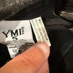 Ymi  Wanna Betta Butt HighRise Distressed Cuffed Denim Jean Shorts Womens 5 Black Photo 8