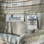 Liz Claiborne Liz Golf by  women's size 10 cream colored pants Photo 2