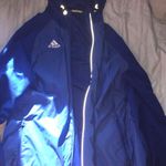 Adidas Rain Jacket Blue Size M Photo 0