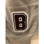 Boston University College Varsity Cardigan Women's Sweater Gray Size undefined Photo 4