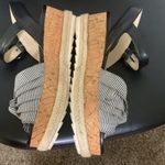 Marc Fisher  flinn nautical stripe ankle strap Platform Sandals woman size 8 Photo 5