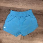 Lululemon athletica Hotty Hot High Rise Teal Athletic Shorts Photo 1