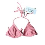 NWT Revolve VDM The Label Marley Reversible Metallic Mauve Purple Bikini Top XS Photo 2