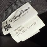 Disney  Parks Mickey Mouse Black with Metallic Gold Sparkle Canvas Tote Bag Photo 3