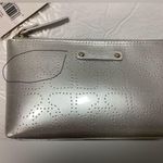 Kate Spade  little Shiloh silver cosmetic bag Photo 12