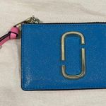 Marc Jacobs Snapshot Multi Zip Wallet Blue & Pink Photo 0