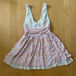 Princess Polly Haily cream and pink floral mini dress Photo 2