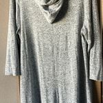 Pinc Women's Textured Gray hooded Sweater dress 1x Photo 10
