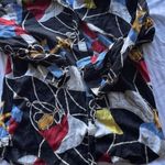 Ralph Lauren Lauren Women’s Sz M Nautical Sailing Flag Anchor Button Up Blouse Photo 3