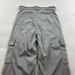 American Eagle Light Gray Drapey Stretch Cargo Pant 4R Photo 4