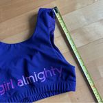 Fabletics “girl almighty” Deep Purple Activewear Sports Bra, Size XS Photo 8