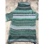 Free People  Womens Medium Striped Alpaca Blend Knit Tunic Sweater Photo 6