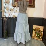 Tuckernuck Slate Blue Stripe Prado Pull On Stripe Skirt Preppy - Sz M 🧡🎀 Photo 7