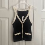 J. Crew Vintage rib lady tank top Black Size XS NWT Photo 2