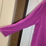 Carole Hochman  Modern Luxery Pink/Purple Long Sleeve Top 1X Photo 3