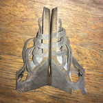 Mephisto air relax Lyla wedge size 40 arch support strappy sandals Silver Photo 4