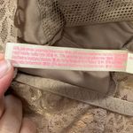 PINK - Victoria's Secret  | Small | Mauve Lace Pullover Bralette Photo 4