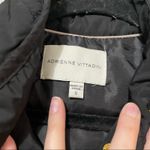 Adrienne Vittadini  Black Quilted Puffer Vest Button Down Jacket Womens S Fall Photo 5