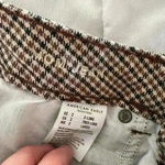 American Eagle Mom Jean w/ pattern. Size 2 extra long. Brown and black colored. Photo 3