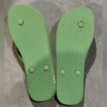 Source Unknown Lime Green Pom Pom Flip Flop Photo 3
