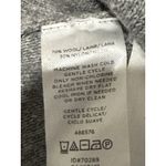 Ann Taylor gray sweater Size S Wool cowl neckline wide, flared bell sleeves. Photo 8